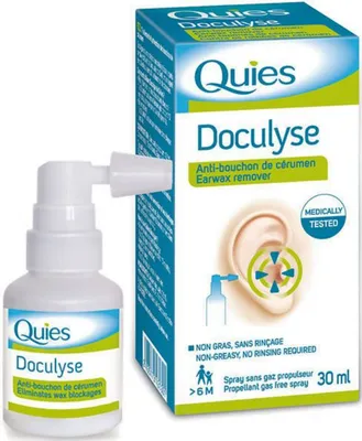 Produktbild von Quies Doculyse Spray Entfernt Ohrschmalz 30 ml