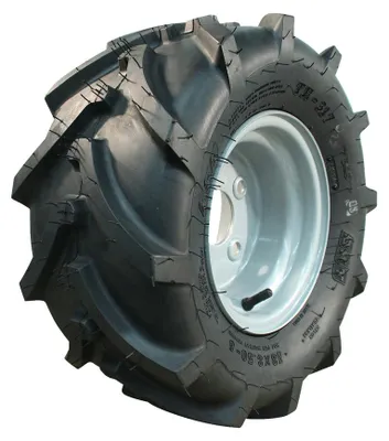 Rad + Reifen - 18x8,5-8 Zoll + 5,50 x 8H2 BKT 60/100/4