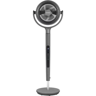 Produktbild von Heinner Standventilator 20 W, DC-Motor, Fernbedienung, 12 Stufen, Turbo, Aromafach, Grau