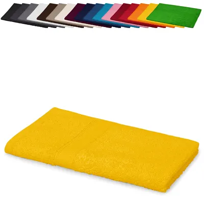Produktbild von Gästetuch 30x50 cm Gästehandtuch Kinderhandtuch 100% Baumwolle, Farbe: Gelb