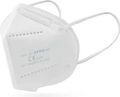 Produktbild von FFP2 Maske WEISS (25 St. - einzeln verpackt) CE 0370