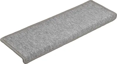 Image de vidaXL Tapis de sol 30 pièces 65x21x4 cm Gris clair Bord rectangulaire