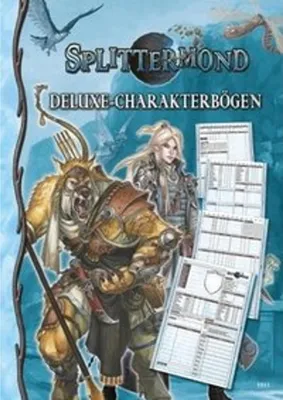 Zdjęcie produktu dla Splittermond Deluxe-Charakterbögen