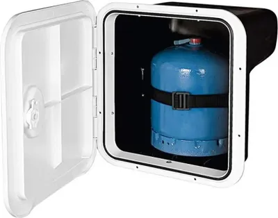 Produktbild von Nuova Rade Oberer Leitung Behälter Unterbrochene Dichtung Box Weiß For Gas Bottle 3 kg 356 x 397 mm Weiß For Gas Bottle 3 kg 356 x 397 mm