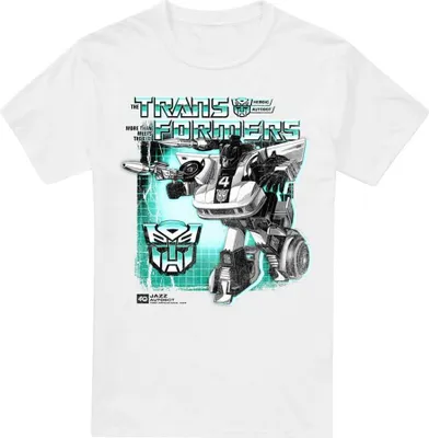 Obrázok produktu pre Transformers - Tričko pre mužov - 40 TV5132 (4XL) (Biela)