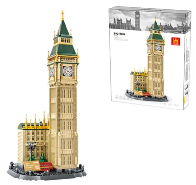 Produktbild von Lebula Baukasten, 1642 Teile, Big Ben, London