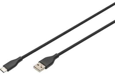 Produktbild von DIGITUS USB-Kabel - USB (M) zu 24 pin USB-C (M)