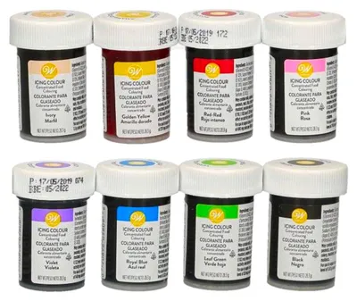 Produktbild von Wilton EU Icing Color SET 8 x 28g gemischte Farben
