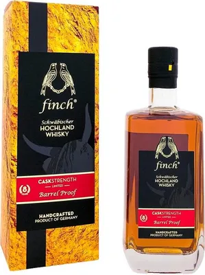 Produktbild von finch Whiskydestillerie finch CaskStrength Barrel Proof 19 54% vol NV Whisky ( 1 x 0.5 L )