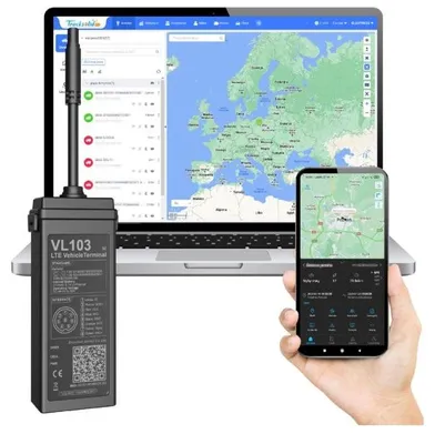 Produktbild von GPS 4G-Ortungsgerät mit Mikrofon und Fernverriegelung (er Server)