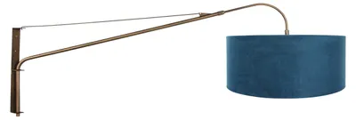 Zdjęcie produktu dla Kinkiet - brąz - Elegant Classy - metal aksamit - lampa do czytania - E27 - 4752BR - Steinhauer