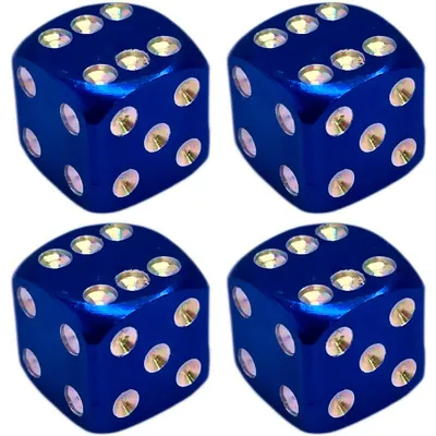 Immagine prodotto di Tappi valvole quadrati in alluminio, confezione da 4, compatibili con valvole Schrader