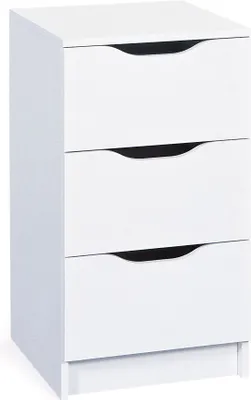 Produktbild von Wung Kommode 3 Schubladen, weiss.