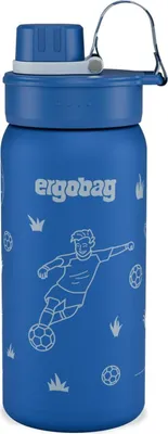 Produktbild von Ergobag Fußball Edelstahl Trinkflasche