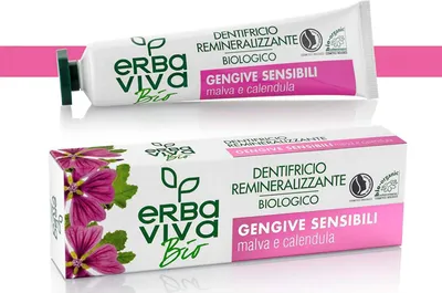 Image de Erba Viva Bio Dentifrice à Mûre et Calendula 75 ml