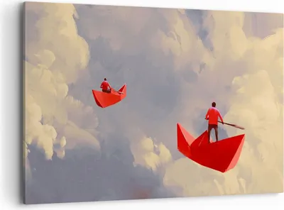 Produktbild von Bild auf Leinwand - Leinwandbild - Abstraktion modern - 120x80cm - Wand Bild - Wanddeko - Leinwanddruck - Bilder - Kunstdruck - Wanddekoration - Leinwand bilder - Wandkunst - AA120x80-3832