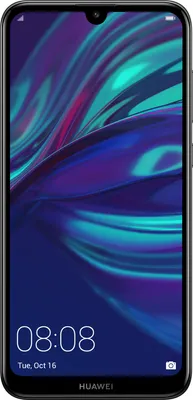 Produktbild von HUAWEI Smartphone Y7 2019, 32 GB, 15.9 cm (6.26 Zoll), Schwarz, Dual-SIM, 3 GB RAM, Android 8.1 Oreo, Face Unlock, Fingerabdrucksensor