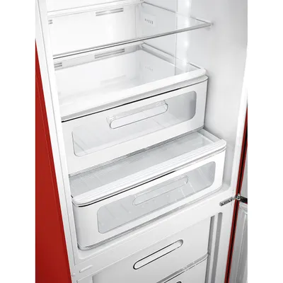 Produktbild von Smeg FAB32RRD5 Kühl- und Gefrierkombination Freistehend 331 l D Rot