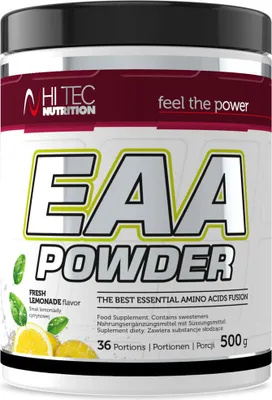 Produktbild von HI TEC Nutrition EAA Powder- 500g Fresh Lemonade