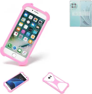 Produktbild von K-S-Trade Handy Hülle kompatibel mit OnePlus Ace 2 Pro Schutz Hülle Bumper Silikon Schutz Hülle Cover Case Silikoncase Silikonbumper TPU Softcase