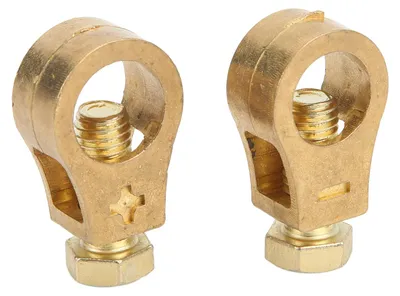Obrázok produktu pre 2 ks svorky na káble batériových svoriek, tvar O, vnútorný priemer 16–18 mm, univerzálne pre lode, karavany, nákladné vozidlá a osobné automobily