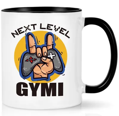 Produktbild von Kaffeetasse 320ml Schwarz Keramik Spruch Einschulung Gymnasium Jungen Mädchen