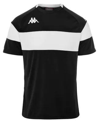 Productafbeelding van Kappa DARETO T-shirt, zwart/wit, maat 8 jaar