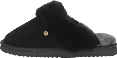 Image de Warmbat Flurry  Pantoffels Open - Zwart - Maat 40
