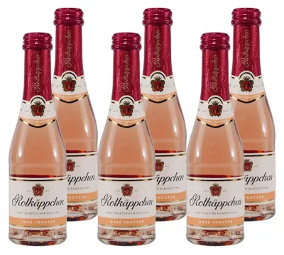 Image de 24 bouteilles de 0,2 l | Rotkäppchen Sekt Tradition Rosé Piccolo | 11 % vol
