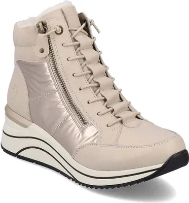 Produktbild von Remonte Damen Stiefeletten D0T72-60 Farbe: Beige Größe: 36