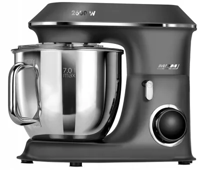 Produktbild von Planetenrührmaschine Mpm Mrk-20, 2600 W, 2 Rührschüsseln À 7 L, 6 Geschwindigkeitsstufen, Turbo