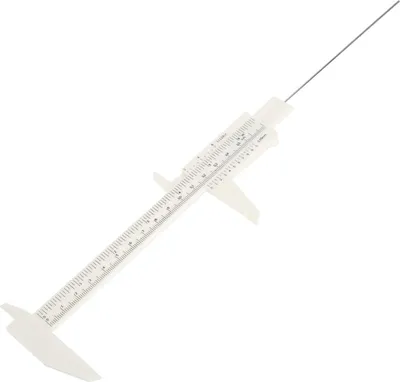 Obrázek produktu pro Pravítko na obočí, Třmen Vodotěsné plastové obočí Permanentní make-up Pravítko Studenti Experimentální měřicí nástroje pro permanentní make-up Tattoo Line Lip