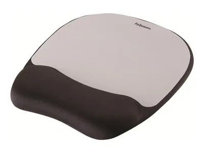 Obrázek produktu pro Podložka pod myš Fellowes - 25,4 mm x 201,7 mm x 235 mm - stříbrná, černá