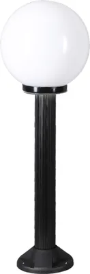Image de Lampe d'allée Boule Opale 25cm Ø, hauteur 75cm