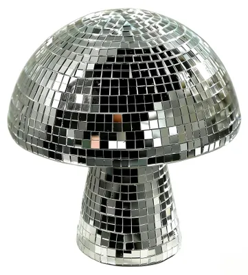 Image de Décorations de fête en forme de boules disco en éponge