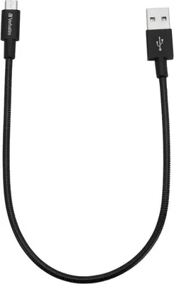 Zdjęcie produktu dla Verbatim 48866 kabel USB 0,3 m USB A Micro-USB A Czarny