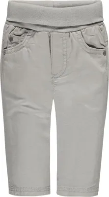 Produktbild von Bequeme Kanz Kinderhose für Jungen in Grau, weich und mit elastischem Bund