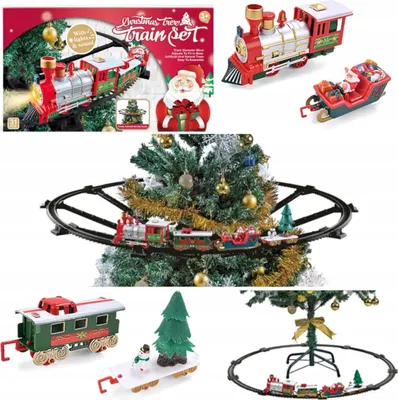 Produktbild von Elektrischer Weihnachtszug, Weihnachtsbaumzug, Gleise 288