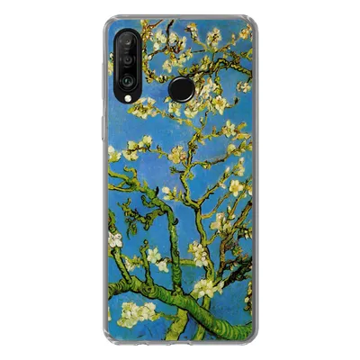Produktbild von MuchoWow® Handyhülle Schutzhülle Hülle für Huawei P30 Lite Mandelblüte - Vincent van Gogh Silikon Softcase Handy Hülle - Handyhülle