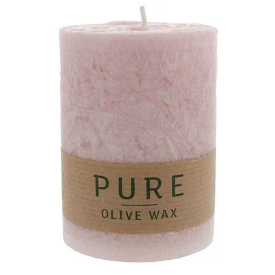 Produktbild von Olive Wax Kerze - Antikrosa 90x70