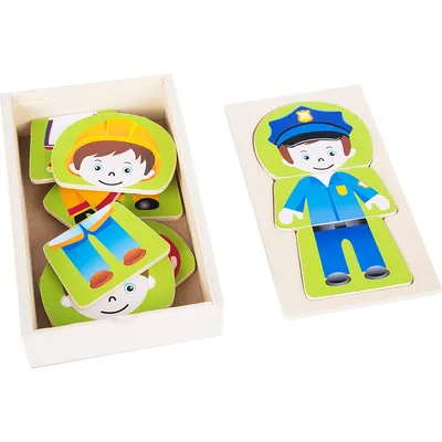 Produktbild von Anziehpuzzle Traumberufe Jungen