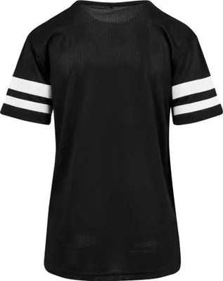Produktbild von Build Your Brand Kurzarm-T-Shirt für Frauen Iazy schwarz-weiss M