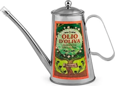 Produktbild von Dekorierte Edelstahl-Ölkanne – H&H