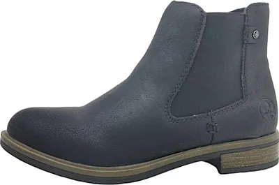 Produktbild von Rieker Damenschuhe Stiefeletten Reißverschluss Schwarz Freizeit, Schuhgröße:36 EU