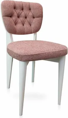 Produktbild von Rosa Esszimmerstuhl Stuhl Küchenstuhl Tresenstuhl Holzstuhl Polyester
