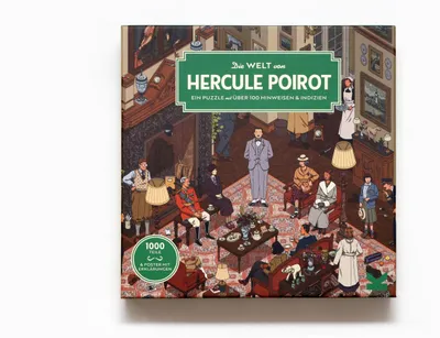 Immagine prodotto di Il mondo di Hercule Poirot, 1000 pezzi
