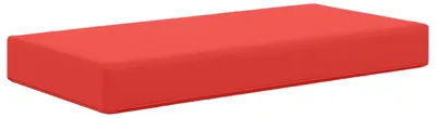 Image de Coussin de Siège d'Extérieur Rouge 80 x 40 x 8 cm