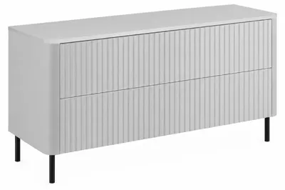 Obrázok produktu pre Skrinka do kúpeľne, 120 cm, biela, korpus biely, nožičky čierne, rozmer 120,8 x 44,2 x 65 cm, productTiles.product.images.aiGenerated