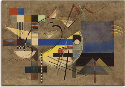 Produktbild von ARTland Leinwandbild Festes III. 1925 Größe: 70x50 cm