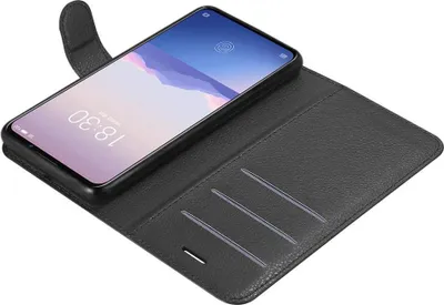 Immagine prodotto di Cadorabo cover per MEIZU 16Xs cover protettiva in nero custodia per cellulare cover chiusura magnetica